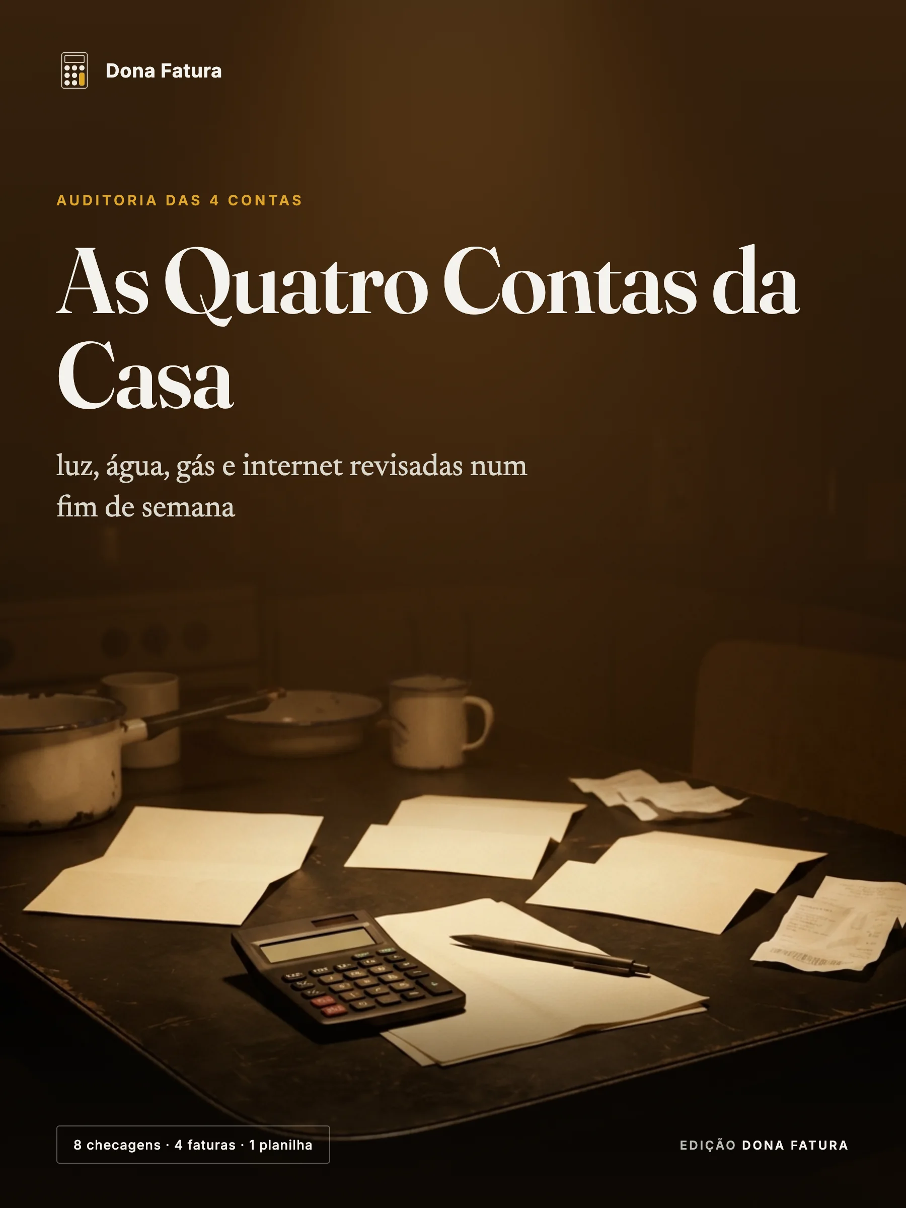 Capa do guia As Quatro Contas da Casa
